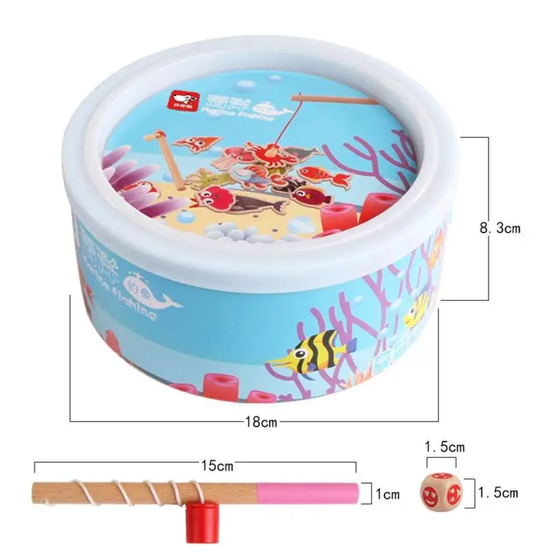 

20/60pcs Cartoon Magnetic Fishing Game Toy For Children Montessori Fishing Toy Early fishing Gift Magnetic kids toys Educat W6A8