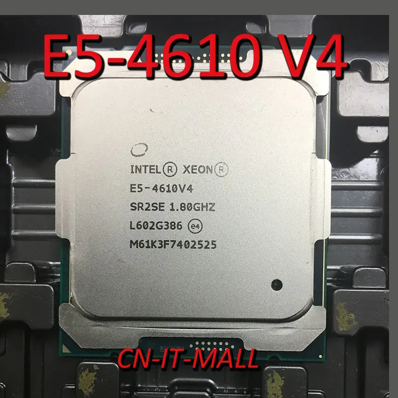 Процессор Intel Xeon E5 4610 V4 CPU 1 8 GHz 25M 10 Core 20 threads процессор|Компьютерные кабели и