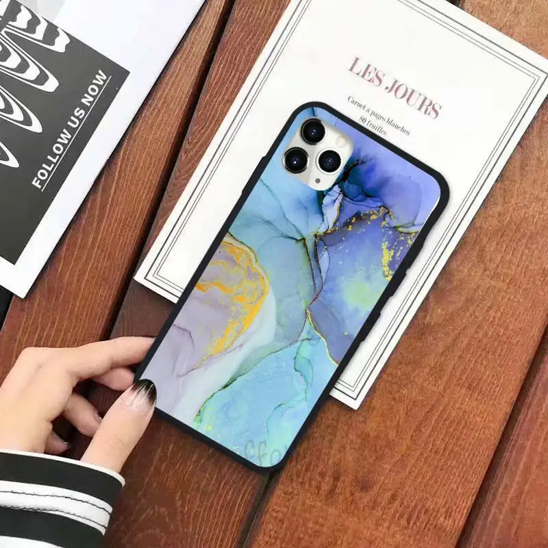 

Marble aesthetics pattern Phone Case for iPhone 11 12 mini pro XS MAX 8 7 6 6S Plus X 5S SE 2020 XR