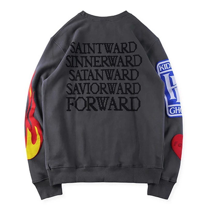 Толстовка Lucky Me I SEE GHOSTS мужская толстовка с принтом улыбки и круглым вырезом