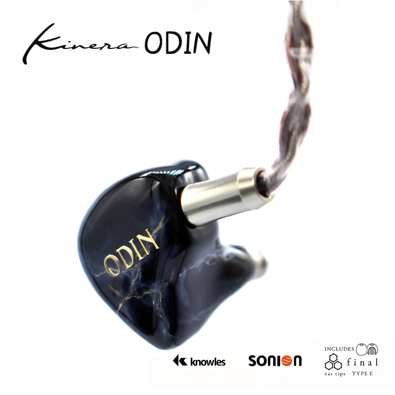 Внутриканальные наушники Kinera ODIN 2 0 K8 8BA Hi Fi сбалансированные арматурные с