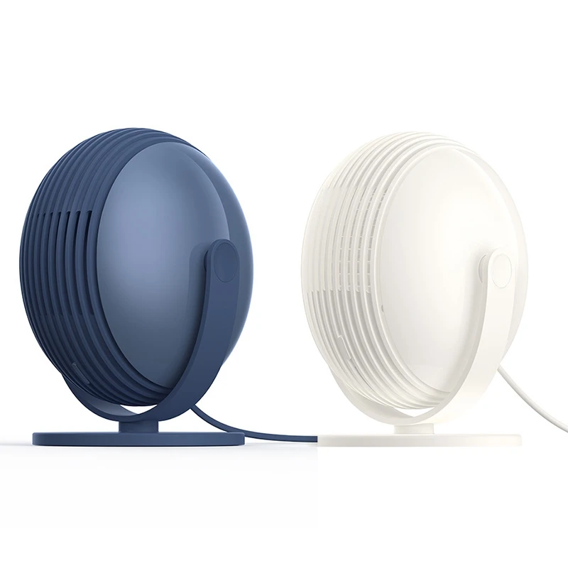 

HAEGER-Mini USB Silent Fan for Office Home Electric Laptop Fan with Side Bladeless Desk Fan Blades Portable Computer Fan