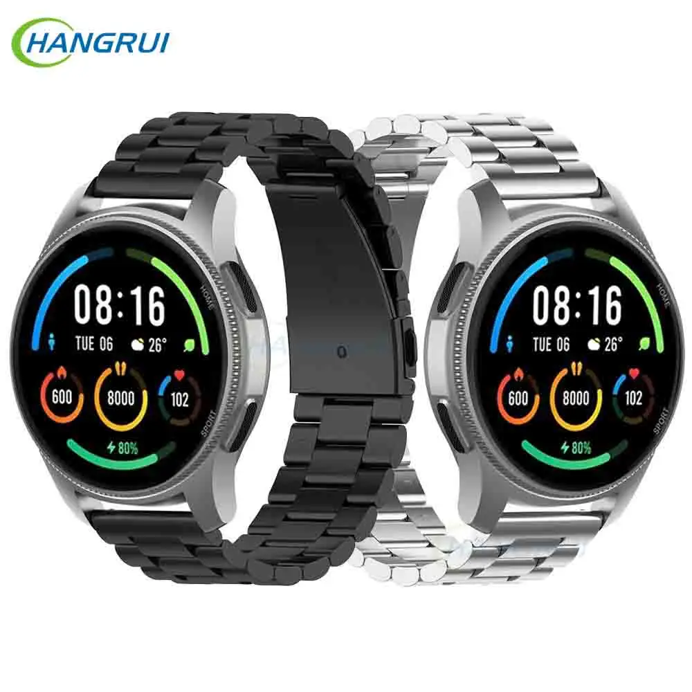 Ремешок для смарт-часов XiaoMi Mi спортивный браслет из нержавеющей стали с GPS