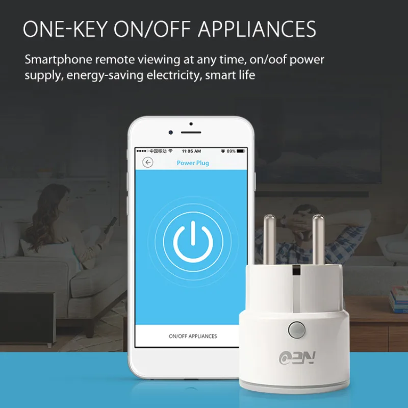 Мини WI-FI 2 4G Smart Plug 10A Беспроводной дистанционного Управление таймер Европейская