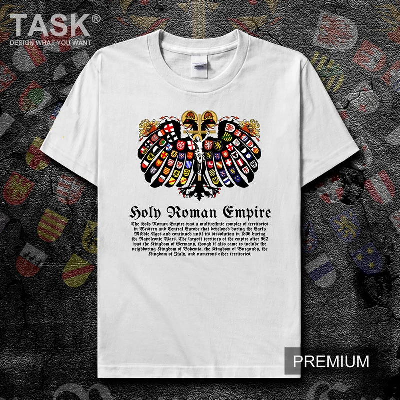 Holy Roman Empire of The German Nation T-Shirt Cotton O-Neck Short Sleeve Men's T Shirt New Size S-3XL | Мужская одежда