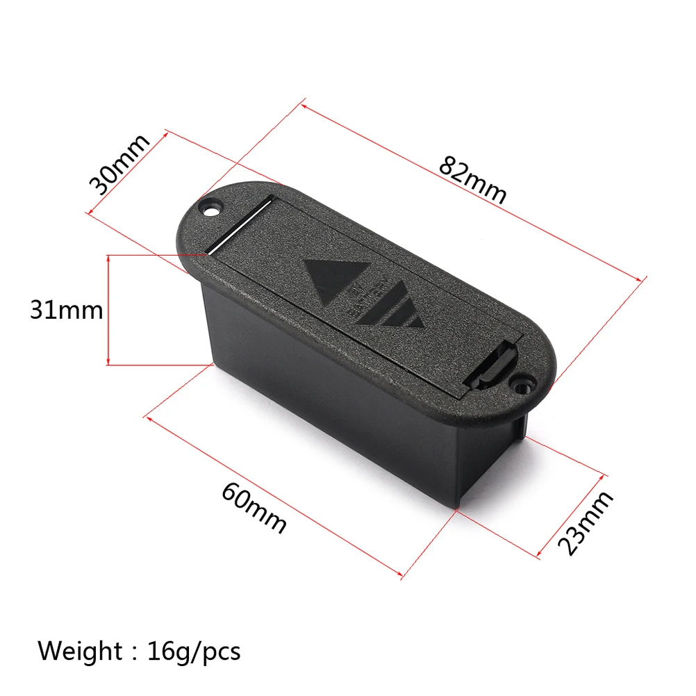 

1PC Battery Holder Durable Practical High Quality 9V Professional Guitar Battery Holder For Musical Instrument