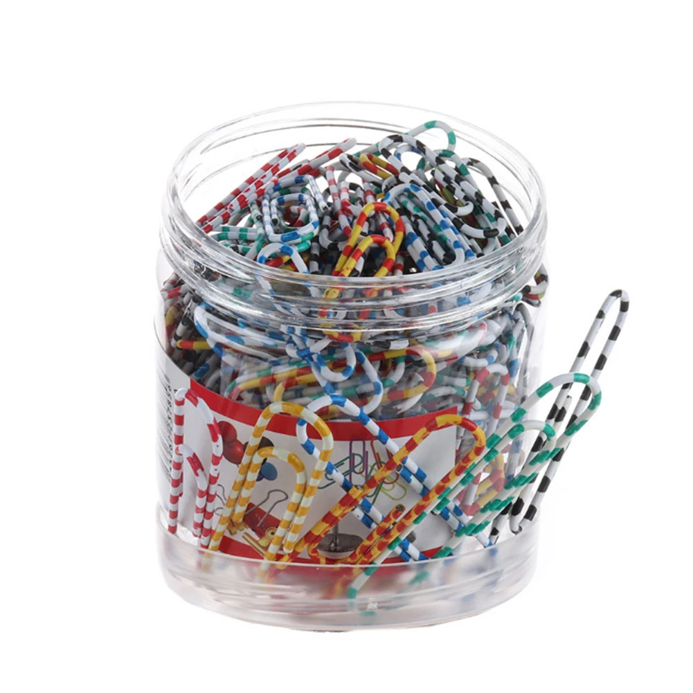 

200Pcs Paper Clips 28mm Metal Paper Clips Durable And Rustproof Notes Clips For Office School Document Organizing Everybody