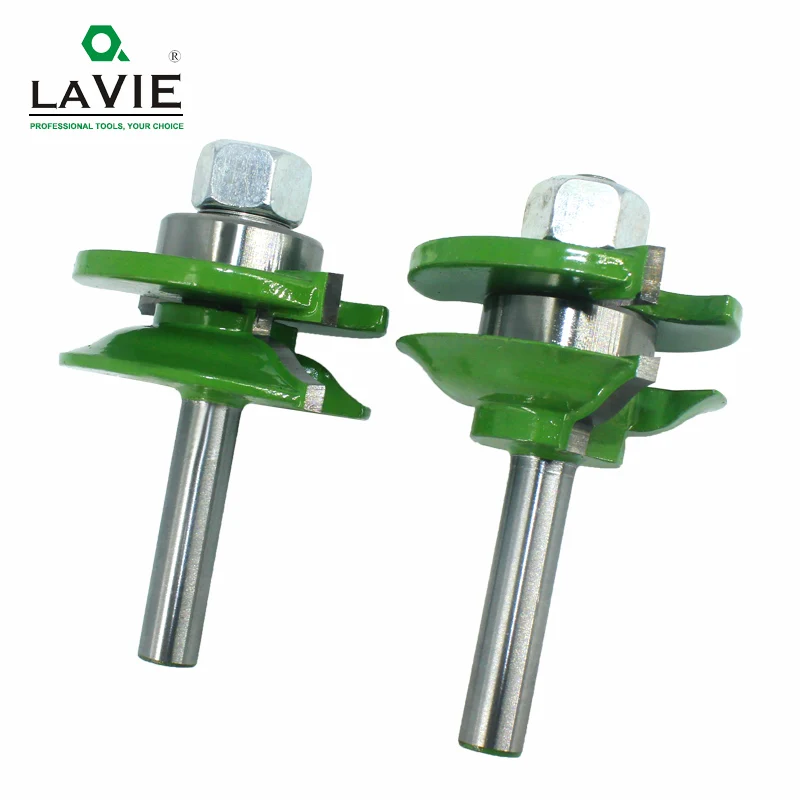 LAVIE 2 шт 8 мм Stile& Rail Set-Ogee Набор бит Tenon нож деревообрабатывающий резак карбид вольфрама фрезы для дерева MC02027