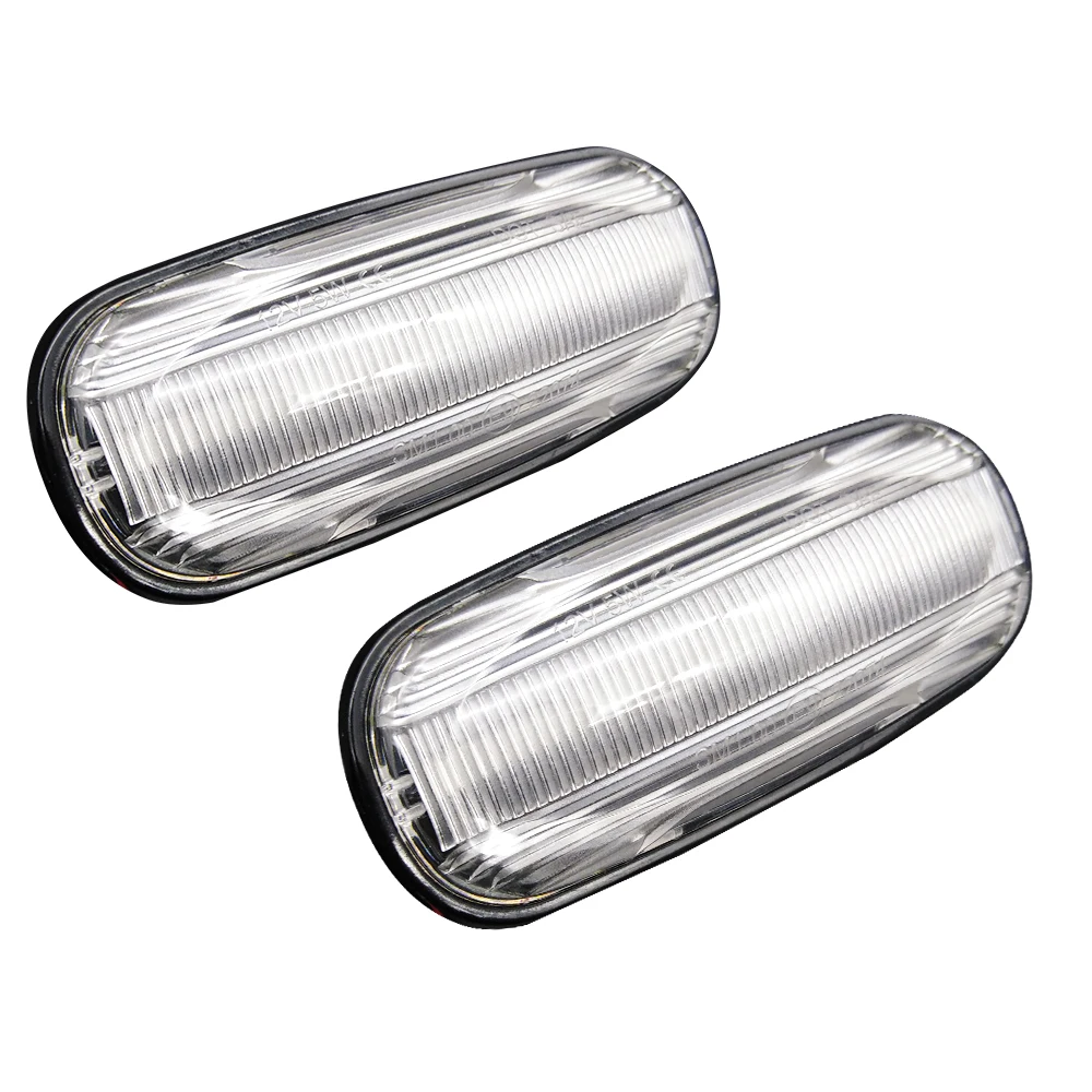 2Pcs Amber Dynamic Flowing LED Side Marker Light For Land Rover Discovery 2 1999-2004 Defender Freelander 1 2002-2005 | Автомобили и