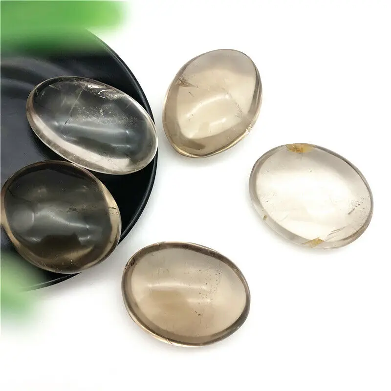 Дымчатый кварц Минеральные Кристаллы пальмовый камень драгоценные камни