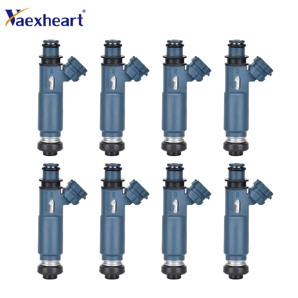 

8pcs Fuel injectors 23250-50040 23209-50040 2320950040 For Toyota Land Cruiser Tundra Lexus GX470 LX470 4.7L 2