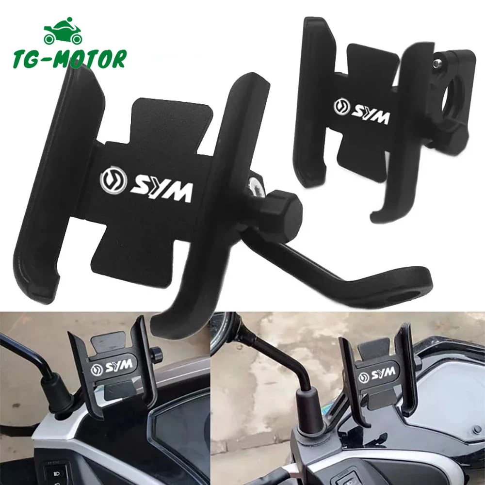 

TG-Motor Moto Mobile Phone Holder GPS Navigation Stand accessories For SYM MAXSYM400i MAXSYM600i RV250 GTS300i JOYMAXZ300 FNX150