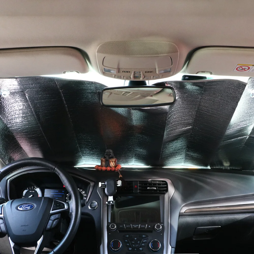 

UV Protection Shield Sun Visor Windshield Cover Car Window Sunshade Front File Windshield Sunshade Car Exterior Accessories