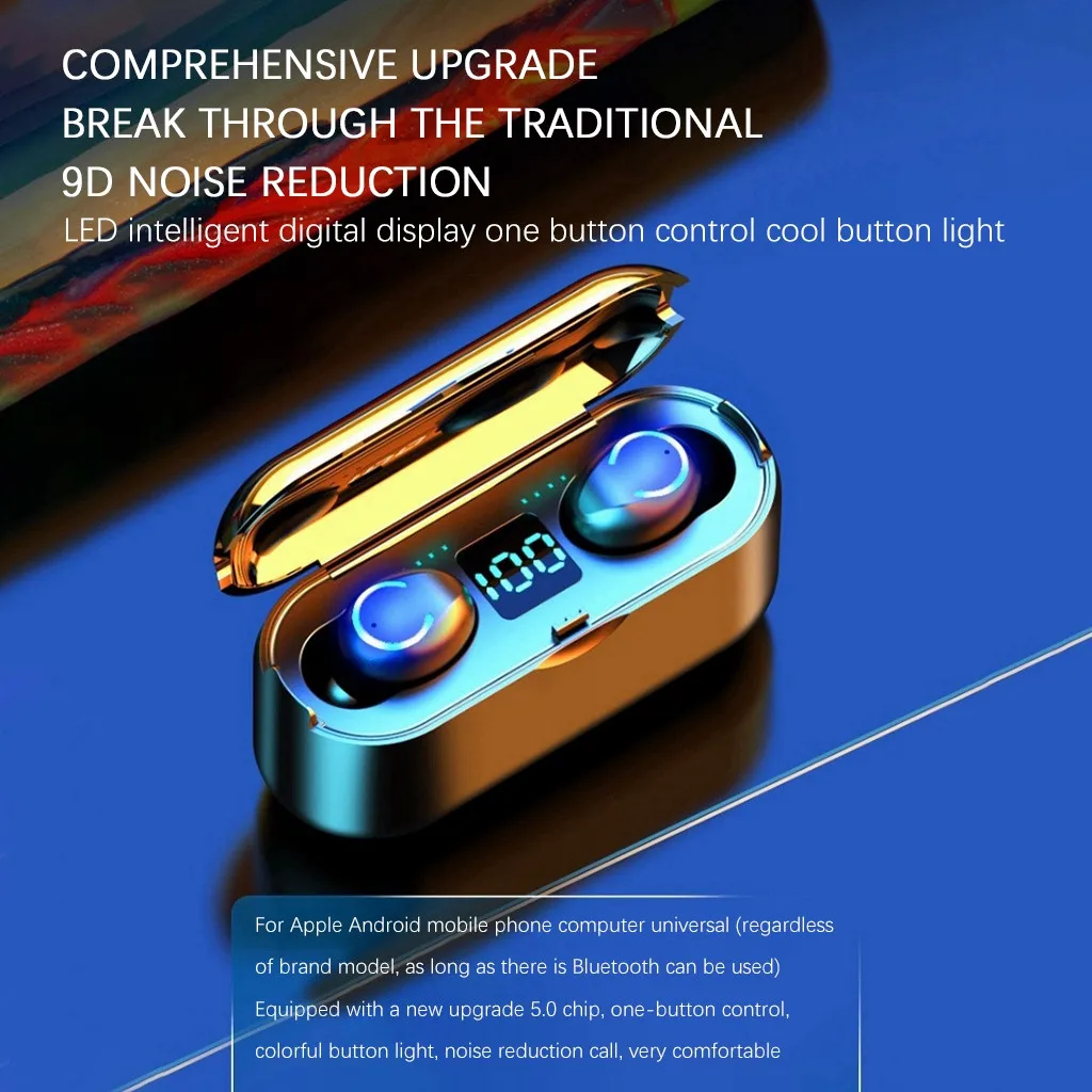 Новинка 2020 Лидер продаж наушники eпула Bluetooth 5 0 гарнитура с зарядным боксом