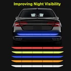 Светоотражающие наклейки для автомобиля, 5 шт.компл., светоотражающая лента для автомобиля полоски-отражатели