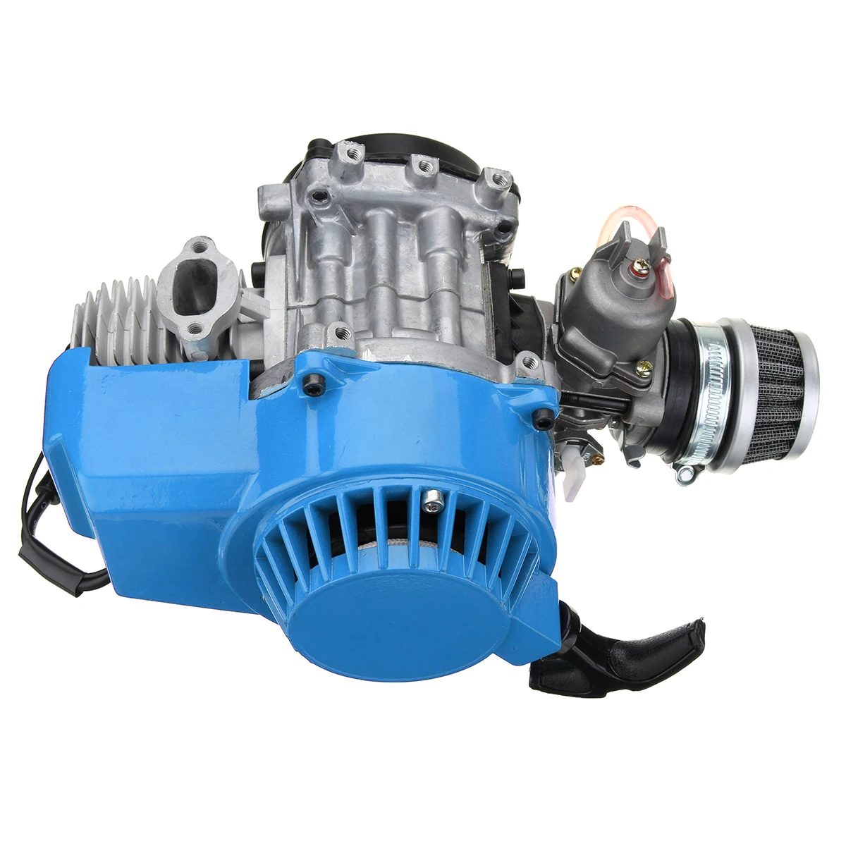 Горячая продажа 49cc 2 тактный мототцикл полный двигатель с воздушный фильтр