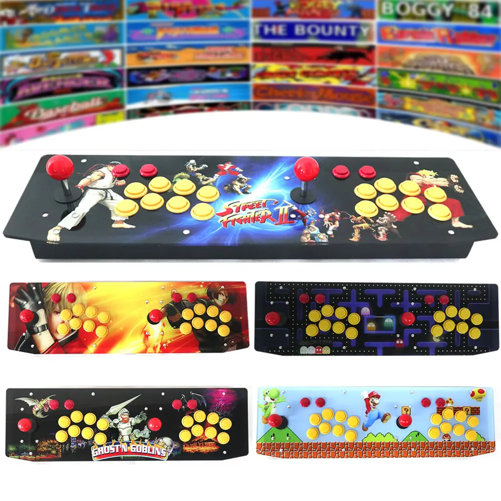 Металлический Чехол 64 ГБ для двух игроков Ретро аркадная игровая