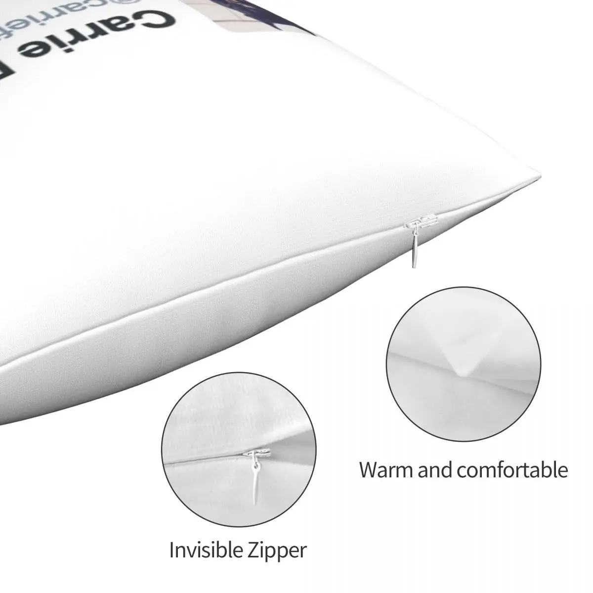 Кэрри Фишер твитс квадратная подушка чехол наволочка декоративная из полиэстера