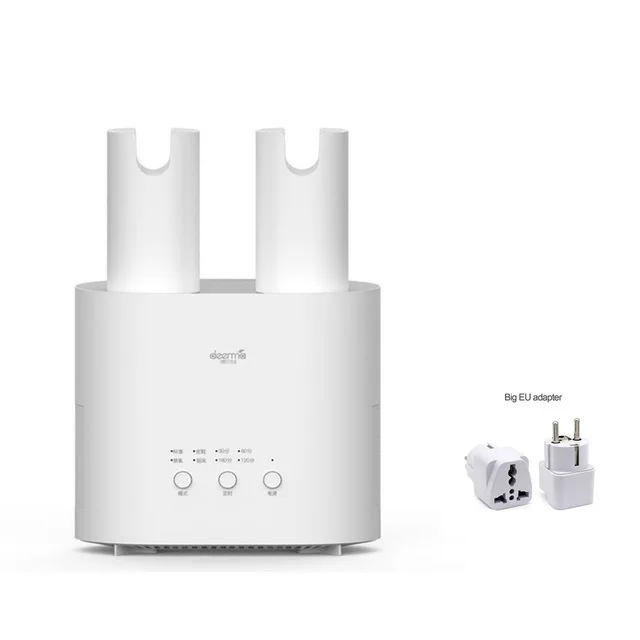 ADD BIG EU plug XIAOMI MIjia Deerma HX10 интеллектуальная многофункциональная Выдвижная сушилка для обуви сушилка для мульти-эффект стерилизации u-образный воздух - Цвет: ADD BIG EU plug