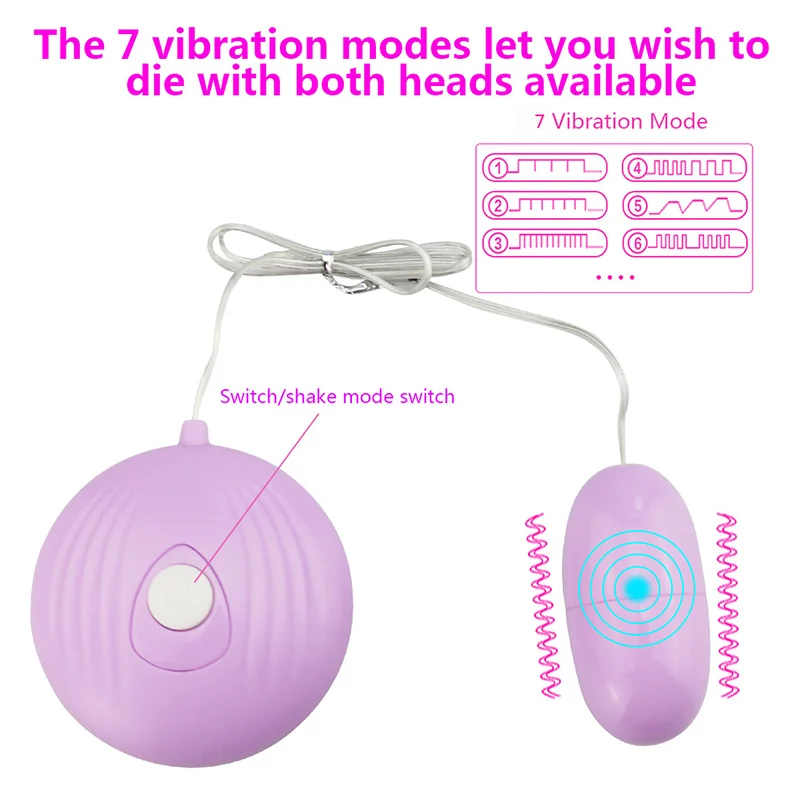 7 скоростей в форме ракушки вибрирующее яйцо стимулирует G Spot массаж женские секс