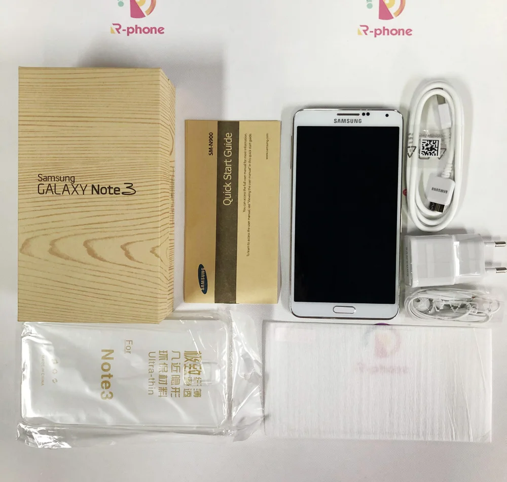Оригинальный samsung Galaxy Note 3 N900 N9005 разблокированный мобильный телефон