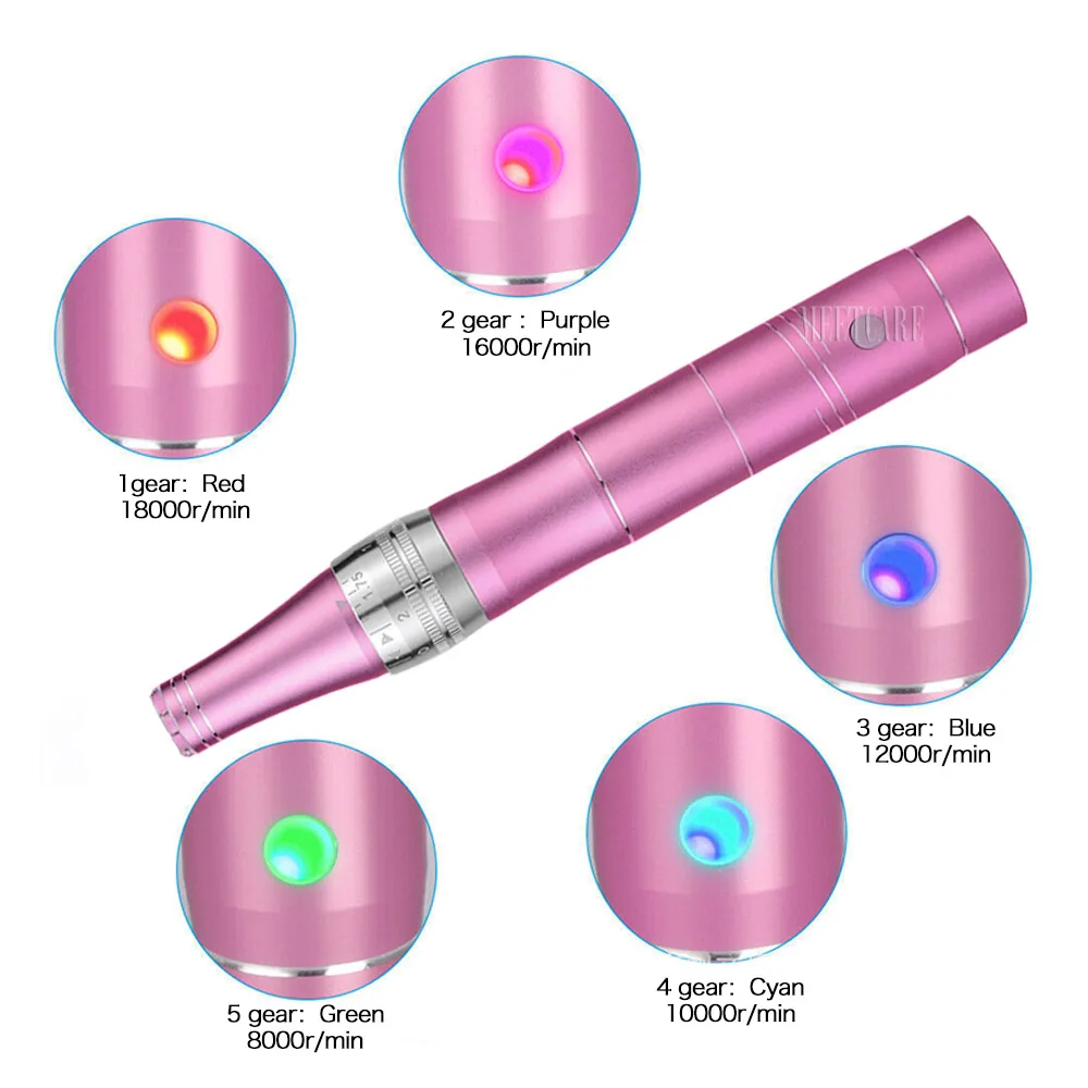 Электрический доктор Дерма ручка микроиглы роликовая микроблейдинг микро иглы
