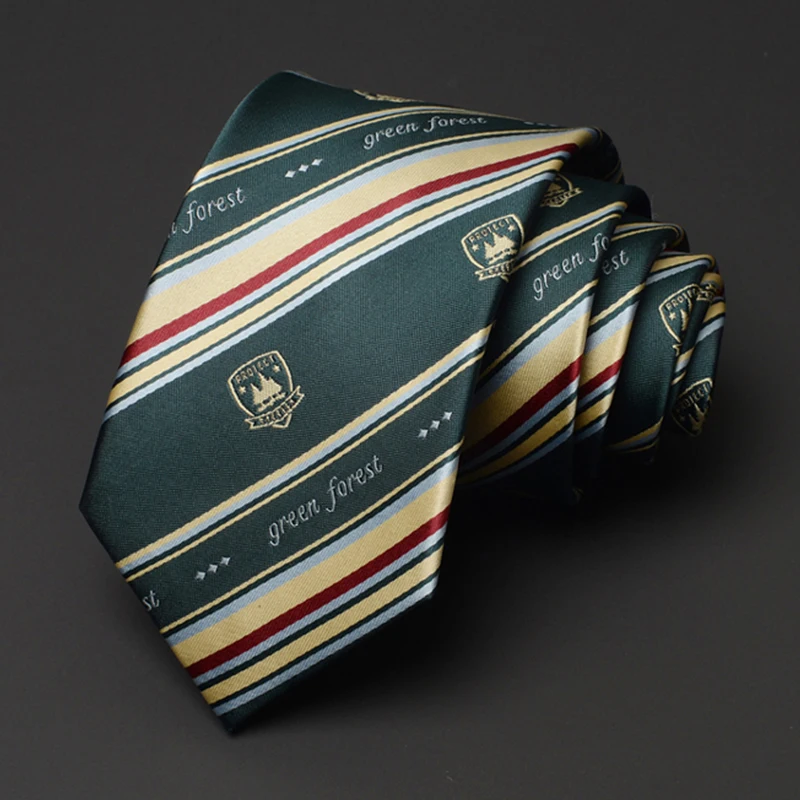 

New Arrivals JK DK 7CM Striped Tie For Women Men Business Work High Quality Student Fashion Casual Necktie Formal Cravate