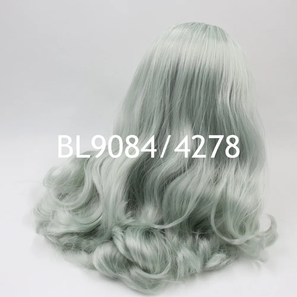 like the picture Заводская кукла blyth ледяные парики головы купола 1/6 мягкие волосы - Цвет: like the picture