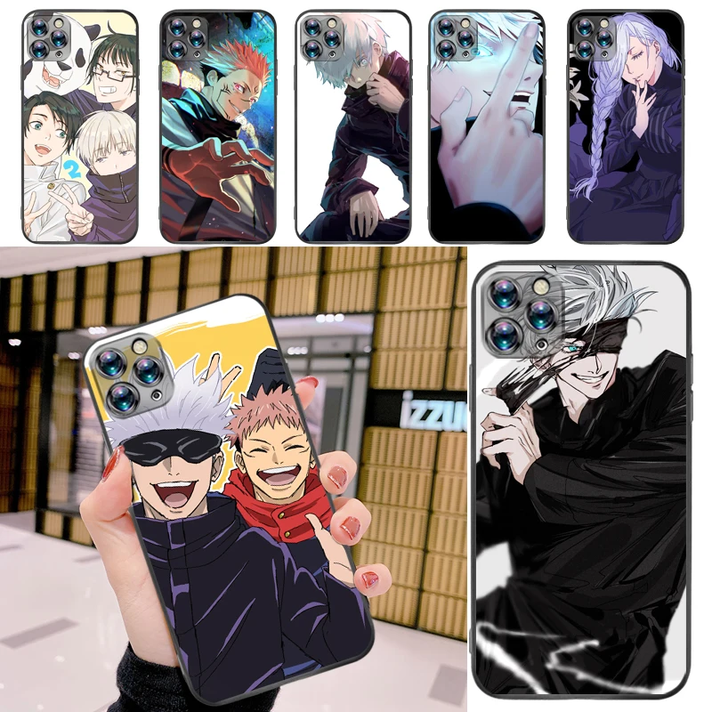 

Jujutsu Kaisen Yuji Itadori Fushiguro Megumi Sukuna Satoru Gojo Phone Case For iPhone 11 Pro MAX Cases Coque Carcasa Funda