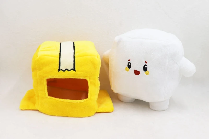 Плюшевая игрушка Lanky box приключения плюшевая Thicc Foxy Boxy Rocky Ghosty Shark мягкая кукла для