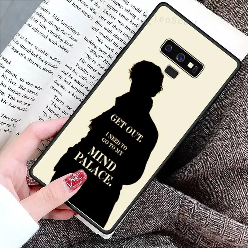 

221B Sherlock Benedict Phone Case For Samsung Galaxy S8 S9 S10 Plus S10E Note 3 4 5 6 7 8 9 10 Pro Lite cover funda shell coque