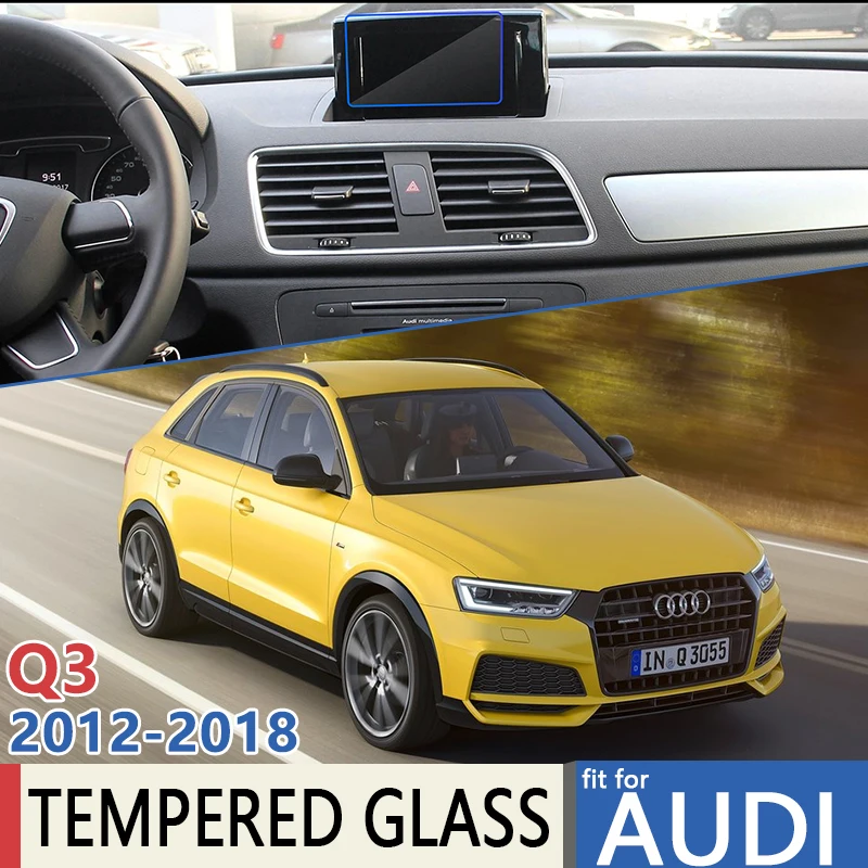 Для Audi Q3 8U 2012 ~ 2018 Автомобильный навигатор GPS ультратонкая пленка с защитой от