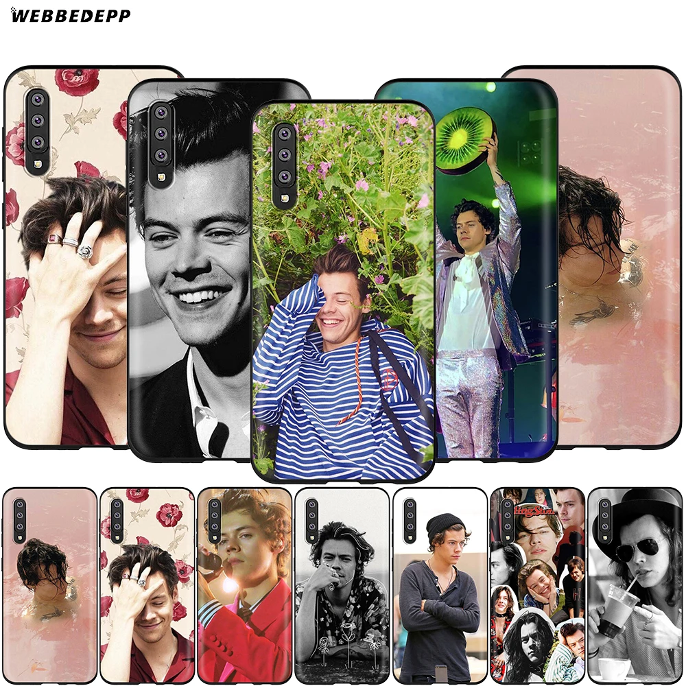 Webbedepp милый чехол в стиле Гарри для Samsung Galaxy A3 A5 A6 Plus A7 A8 A9 J6 M20 A10S A20S A30S A40S A50S|Бамперы|