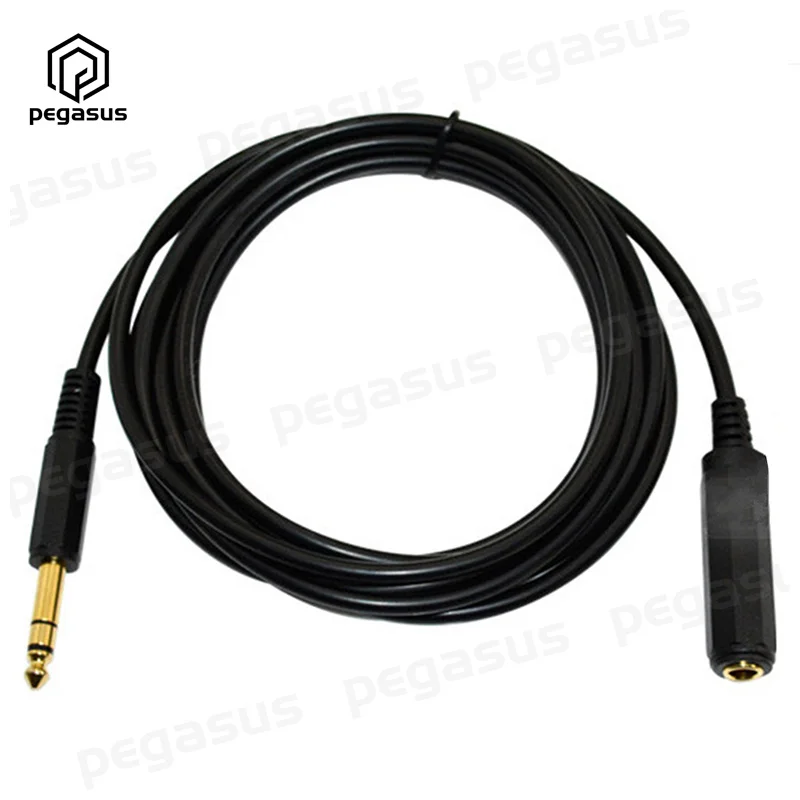 6-метровый позолоченный кабель 6 35 мм штекер-гнездо SP M-6.3SP F двухканальный