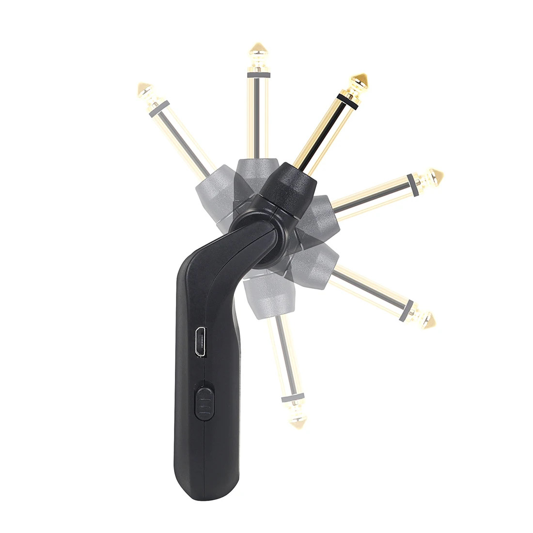 M MBAT UHF Wireless Guitar System Transmitter Receiver Anti-Interference Built-in Rechargeable Musical Instrument Accessories