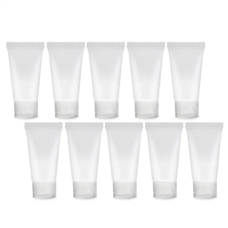 10 шт./компл. Путешествия Пустой Портативный 15 мл прозрачные пустые очищающее