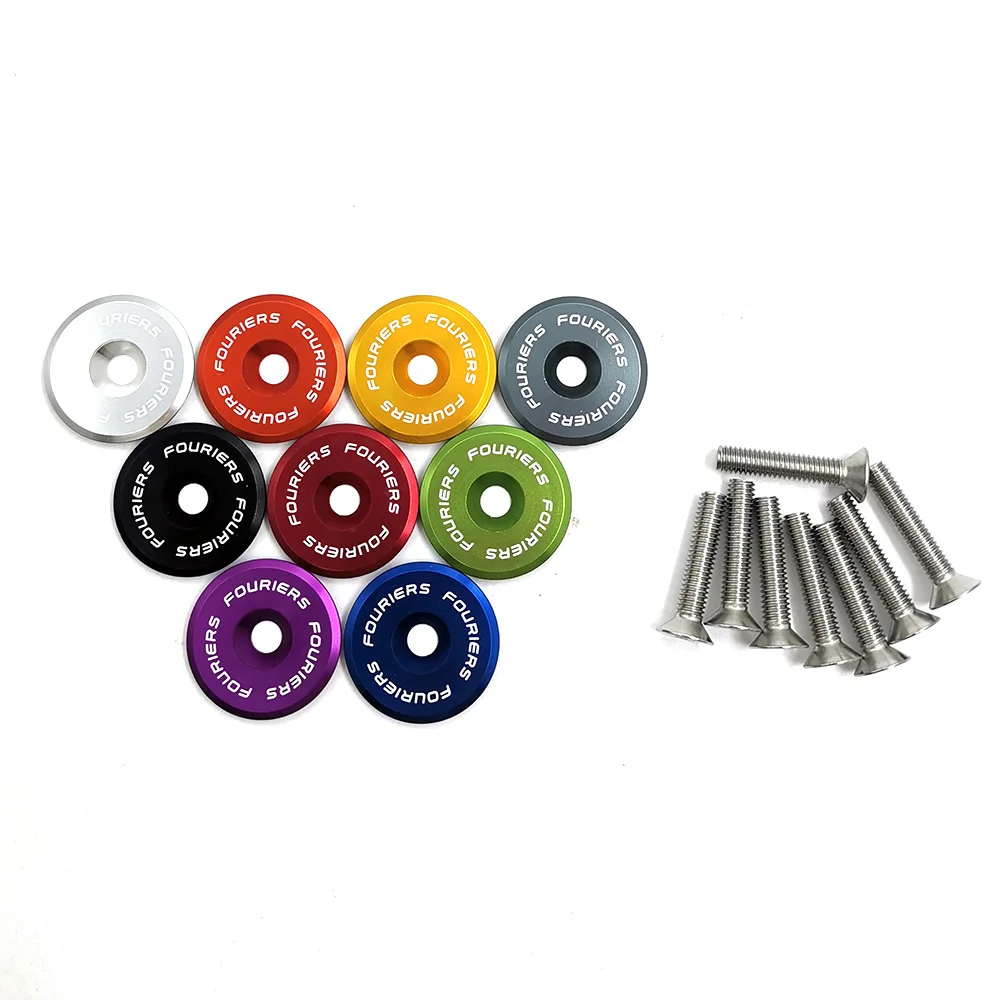 Верхняя крышка для велосипеда Fouriers гарнитуры с болтом подходит 28 6 мм 1 1/8 дюйма
