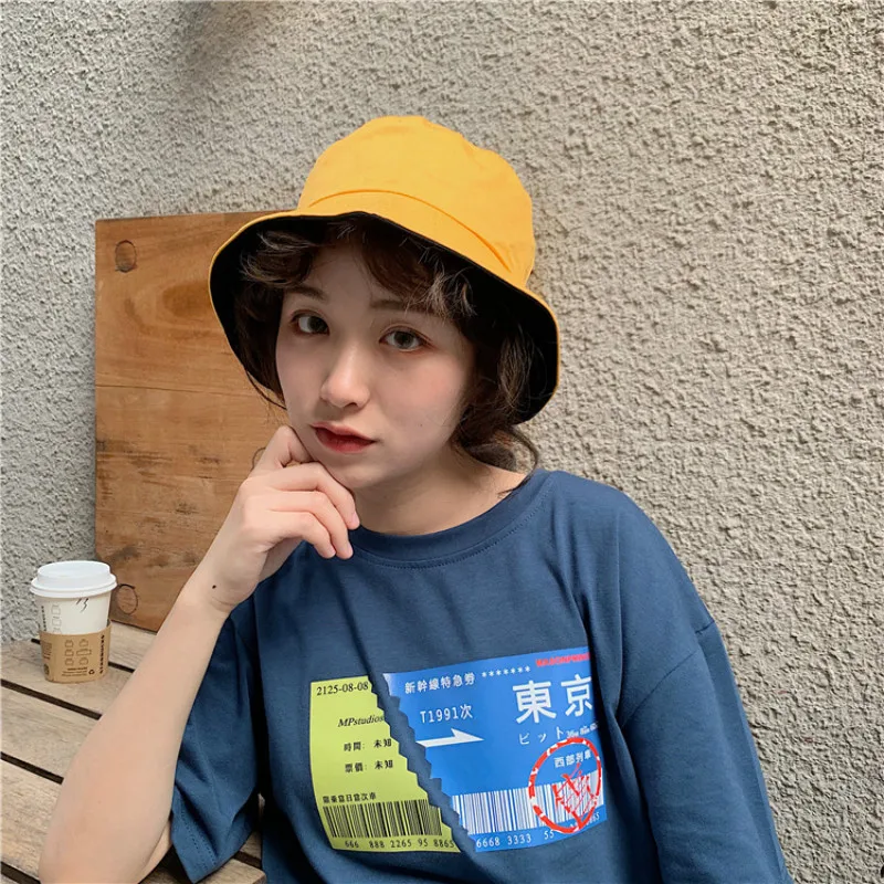 Унисекс складные шапки ведра для женщин улицы солнцезащитная хлопковая рыбалки