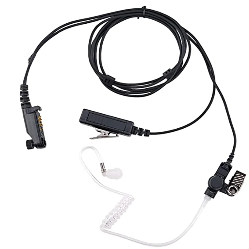 

PD602 Walkie Talkie Acoustic Tube Earpiece Headset Compatible with Hytera PD600 PD662 PD682 X1p X1e Radio