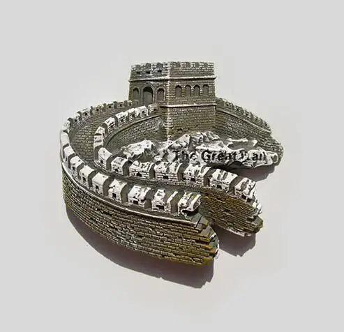 Китай 1 шт. милые ручная роспись Great Wall Temple Of Heaven 3D магниты на холодильник для