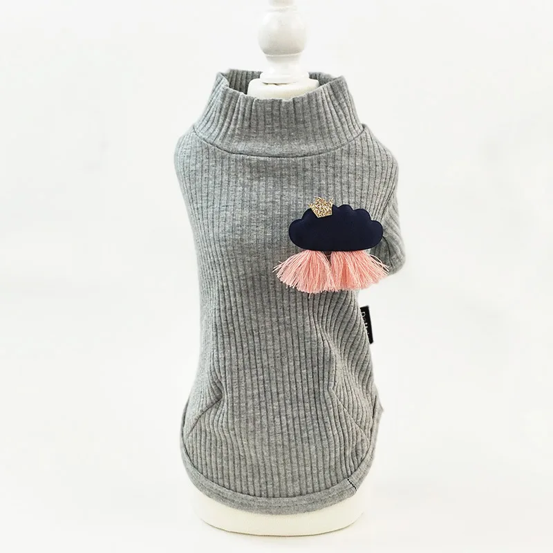 Двухфутовое нижнее белье одежда для собак серого и розового цвета размеры s-xxl