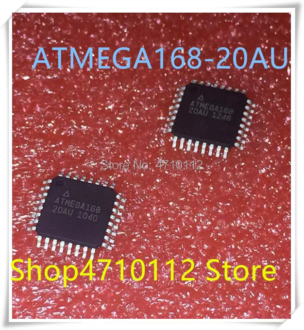 NEW 10PCS/LOT ATMEGA168-20AU ATMEGA168 20AU mega168 168-20AU QFP-32 IC