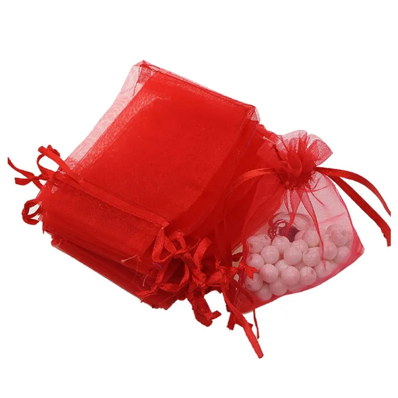 100 шт. сумки из органзы пустотелая золотая коробка для конфет Свадебная