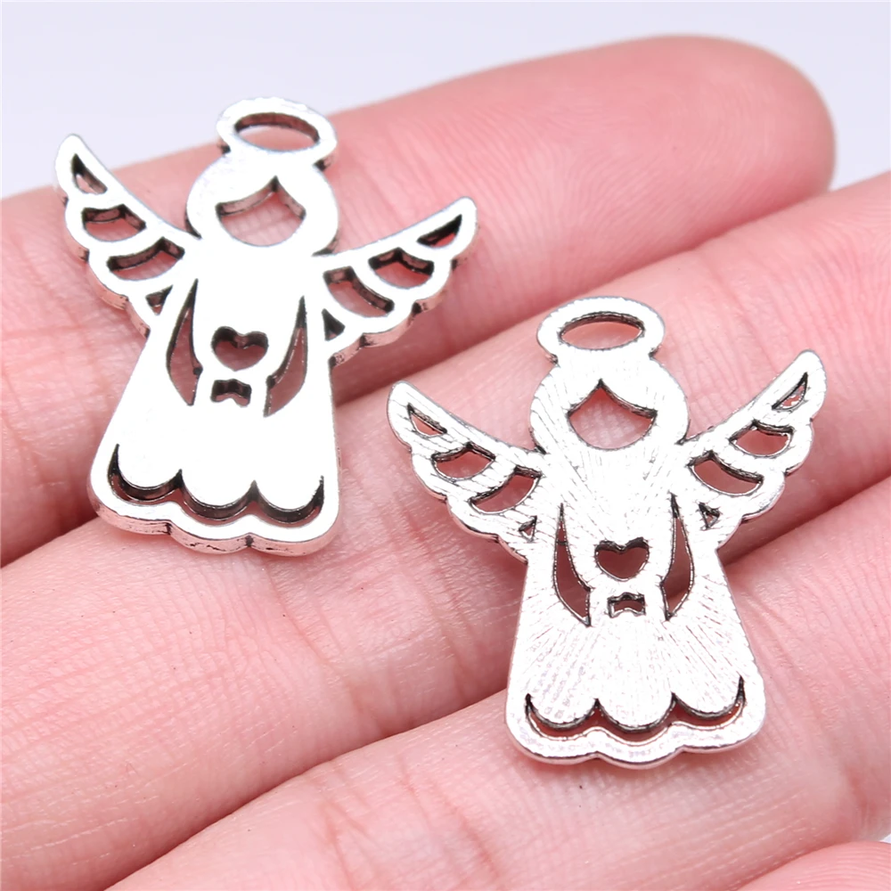 

Sejuani PENDANT CHARM 10pcs 27x23mm Angel Charms