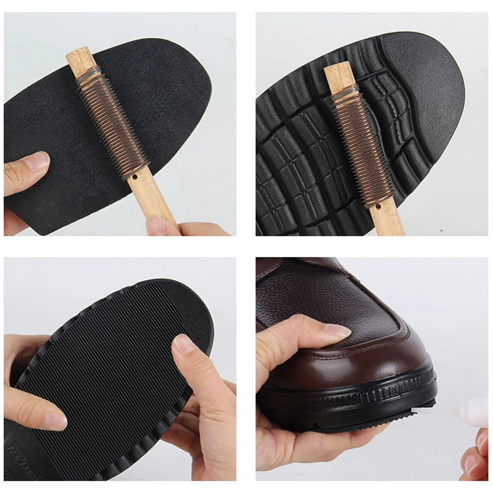 Thicken Rubber Soles Repair for Shoes Non-slip Replacement Sole Protector Rubber Sheet Outsoles for Shoe Making Accessories