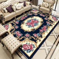 european style living room carpet home sofa coffee table pad bedroom large printed floor pad bedside blanket rug area rugs