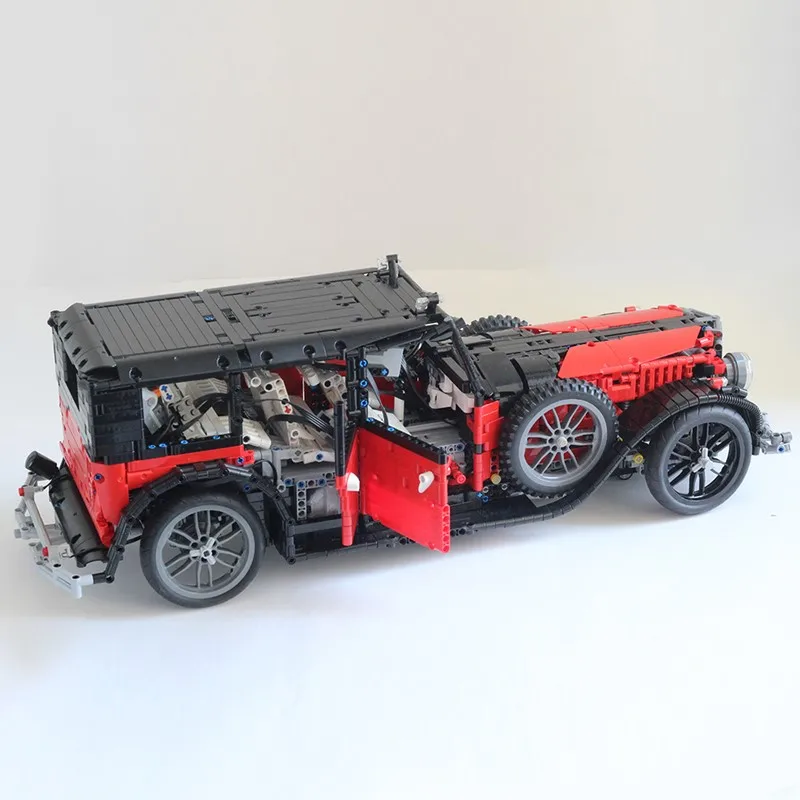 Leinglys строительный блок технологии moc 14807 классический автомобиль Benz 770 мастер