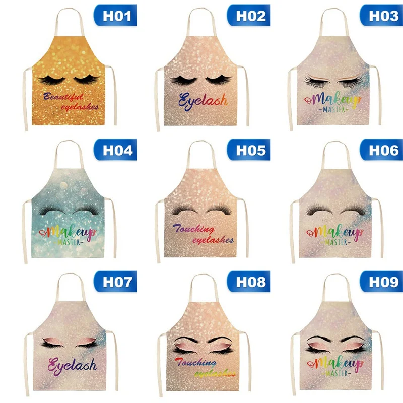 1 шт. фартук из хлопка и льна с рисунком | Дом сад