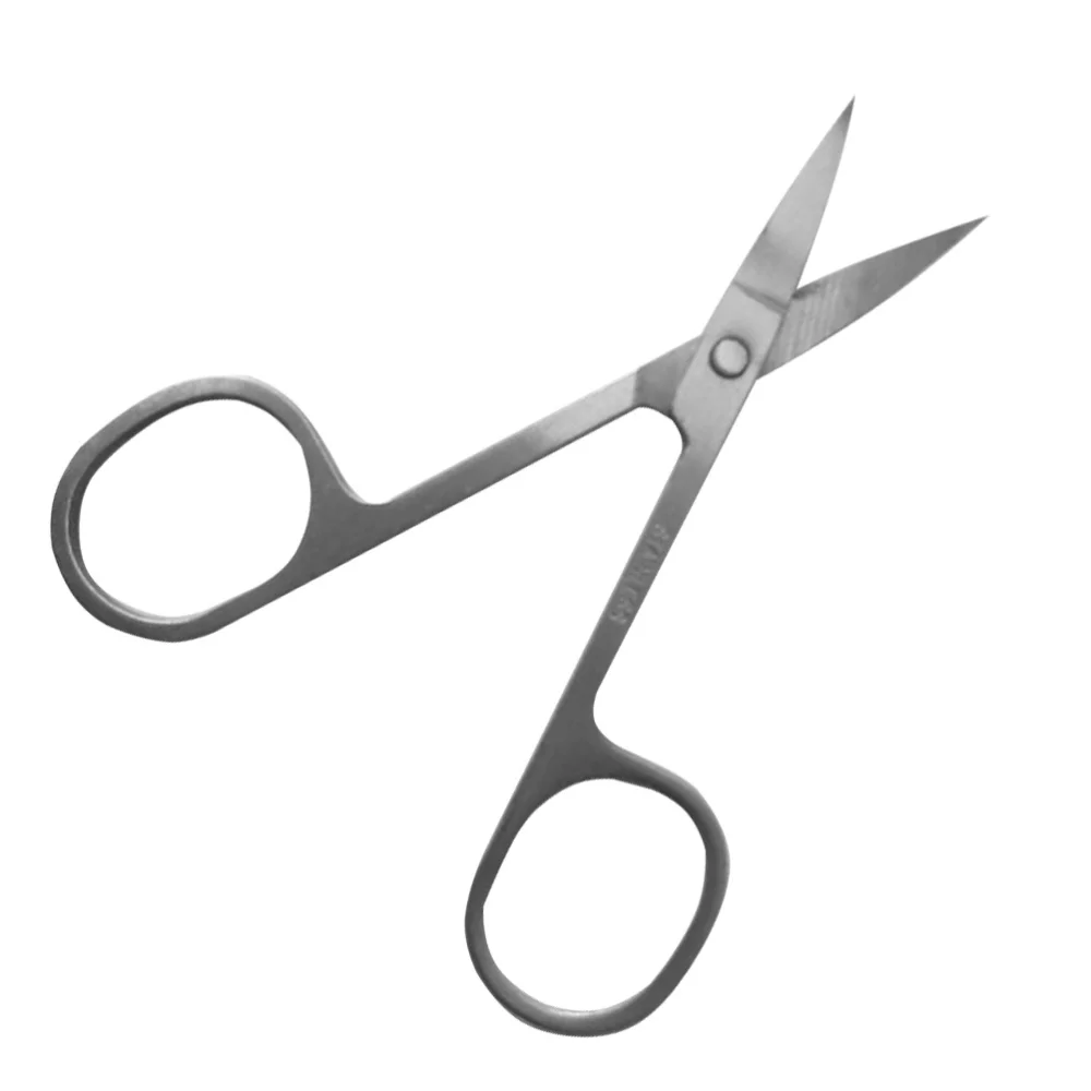 

Safety Stainless Steel Vibrissa Scissors Nose Hair Trimmer Scissors