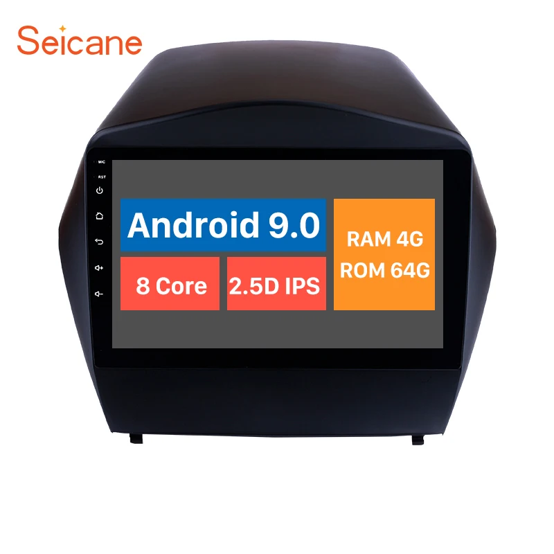 Seicane 4G + 64G Восьмиядерный android 10 0 автомобильный мультимедийный плеер для HYUNDAI IX35 2010